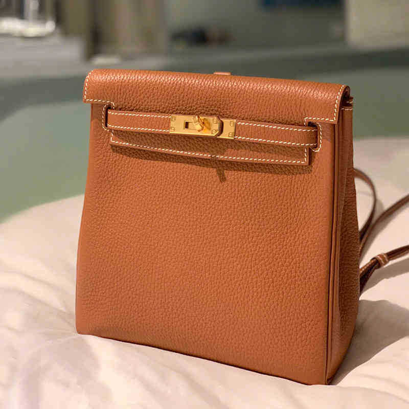 Herme kelliesDesigner Handbag Autumn and Winter New Backpack Leather Litchi Pattern Kely Bag Fashion Versatile Small Schoolbag Women's
Herme kelliesDesigner Handbag Autumn and Winter New Backpack Leather Litchi Pattern Kely Bag Fashion Versatile Small Schoolbag Women's