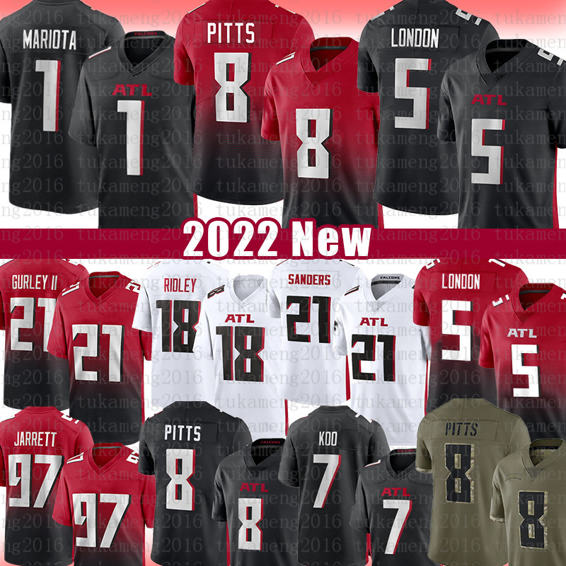 Drake London Football Jersey Kyle Pitts Marcus Mariota Desmond Ridder A.J. Terrell Jr. Ridley Deion Jones Justin Shaffer Tyler Allgeier Frank Darby Mykal Walker, 2022 mens jersey(liey)
Drake London Football Jersey Kyle Pitts Marcus Mariota Desmond Ridder A.J. Terrell Jr. Ridley Deion Jones Justin Shaffer Tyler Allgeier Frank Darby Mykal Walker, 2022 mens jersey(liey)