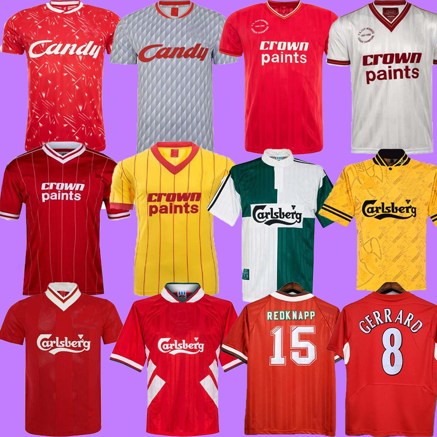 1965 DALGLISH HESKEY LVP Soccer Jerseys 1981 83 84 85 86 87 88 1989 2000 Retro FOWLER GERRARD TORRES KUYT 1990 91 92 93 95 96 97 Football Shirt Short Sleeve Adult Uniforms, 1985-86 home
1965 DALGLISH HESKEY LVP Soccer Jerseys 1981 83 84 85 86 87 88 1989 2000 Retro FOWLER GERRARD TORRES KUYT 1990 91 92 93 95 96 97 Football Shirt Short Sleeve Adult Uniforms, 1985-86 home