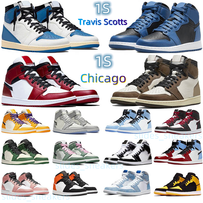 High Quality New Basketball Shoes Mid Obsidian Jumpman 1 Bordeaux University Blue Sneakers Lucky Green UNC Hyper Royal Men Women Trainers, Mid digital pink
High Quality New Basketball Shoes Mid Obsidian Jumpman 1 Bordeaux University Blue Sneakers Lucky Green UNC Hyper Royal Men Women Trainers, Mid digital pink