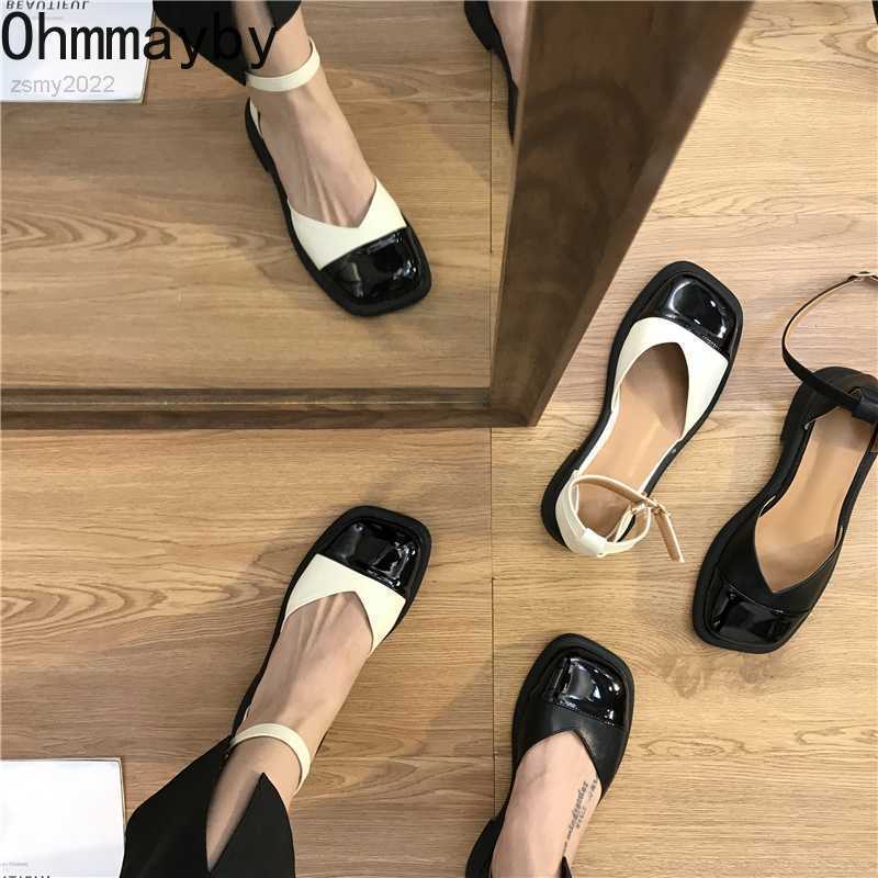 Dress Shoes 2022 New Design Women Mary Jane Shoes Casual Summer Shoes Fashion Ankle Strap Female Shallow Flats Heel Woman Sandals, Black
Dress Shoes 2022 New Design Women Mary Jane Shoes Casual Summer Shoes Fashion Ankle Strap Female Shallow Flats Heel Woman Sandals, Black
