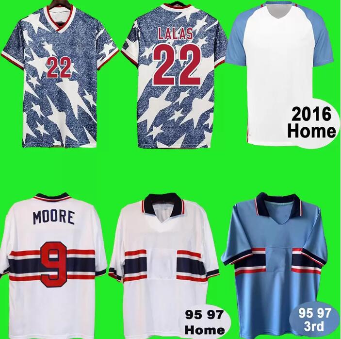 Retro USA 1994 Away Soccer Jerseys Lalas Reyna Wynalda Vintage United States Football Shirt Classic Kit
Retro USA 1994 Away Soccer Jerseys Lalas Reyna Wynalda Vintage United States Football Shirt Classic Kit