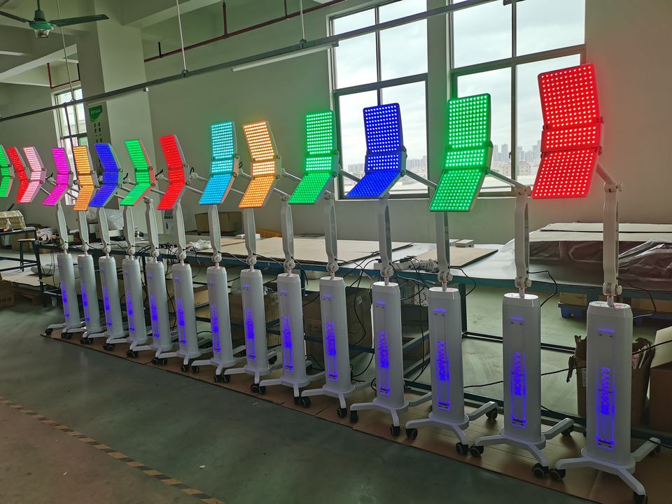 PDT BIO led 7 colors skin caring led photon beauty infrared light therapy machine