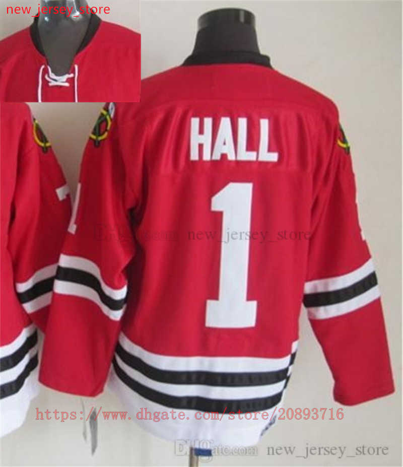 1926-1999 Movie Retro CCM Ice Hockey Jersey Embroidery 9 Bobby Hull 1 Glenn Hall 10 Patrick Sharp 8 Bill Mosienko 38 Ryan Hartman 61 StanleyCup Vintag