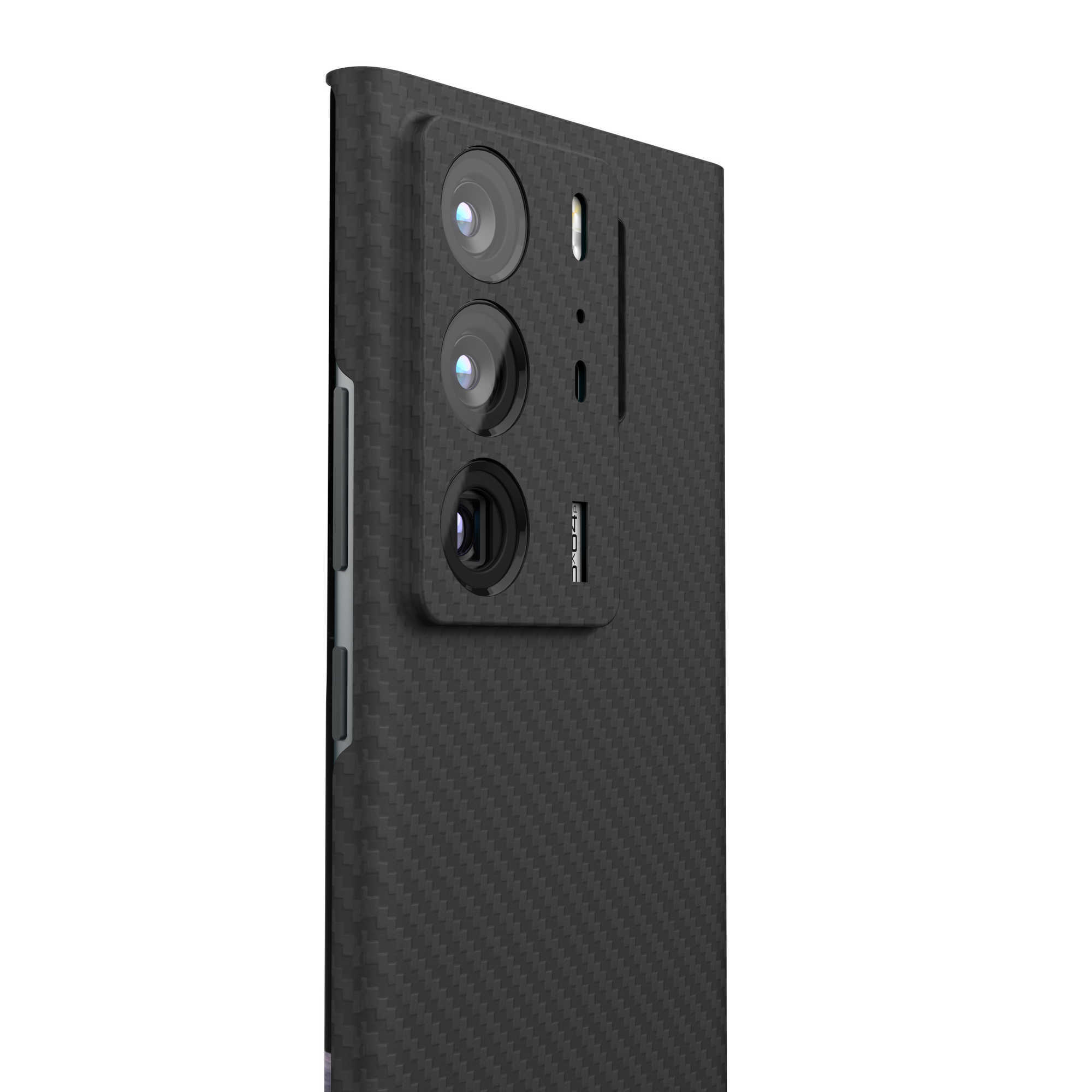 Cell Phone Cases Real Pure Carbon Fiber For ZTE Axon 40 Ultra Original Official Design Aramid Cover for 40 Pro 5G W221014