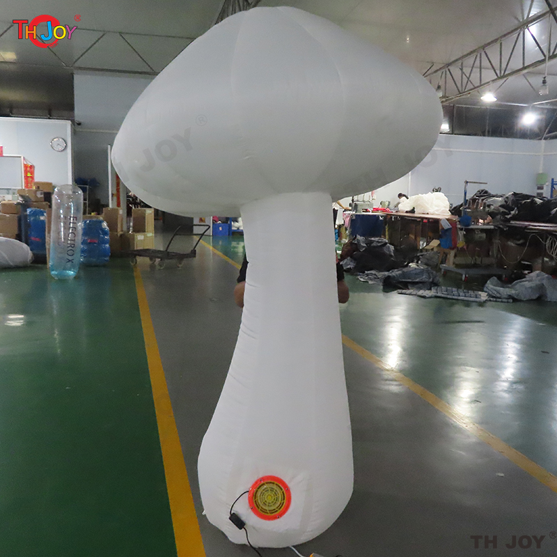 Outdoor Activities Mushroom Decoration for Party Event Giant inflatable mushroom with led light
