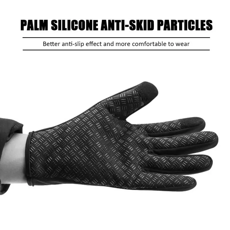 Winter Gloves Men Ladies Touch Screen Warm Outdoor Riding Driving Motorcycle Cold Gloved Windproof Nonslip Unisex Mittens