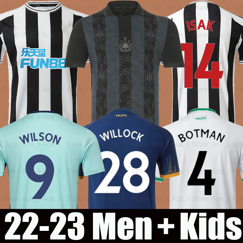 22 23 Newcastle 130th Soccer Jerseys 130 years BRUNO G. JOELINTON ISAK 2022 2023 NUFC Fans Player Version United MAXIMIN WILSON ALMIRON Football Shirt Mens Kids kit, 22-23 third+patch
22 23 Newcastle 130th Soccer Jerseys 130 years BRUNO G. JOELINTON ISAK 2022 2023 NUFC Fans Player Version United MAXIMIN WILSON ALMIRON Football Shirt Mens Kids kit, 22-23 third+patch