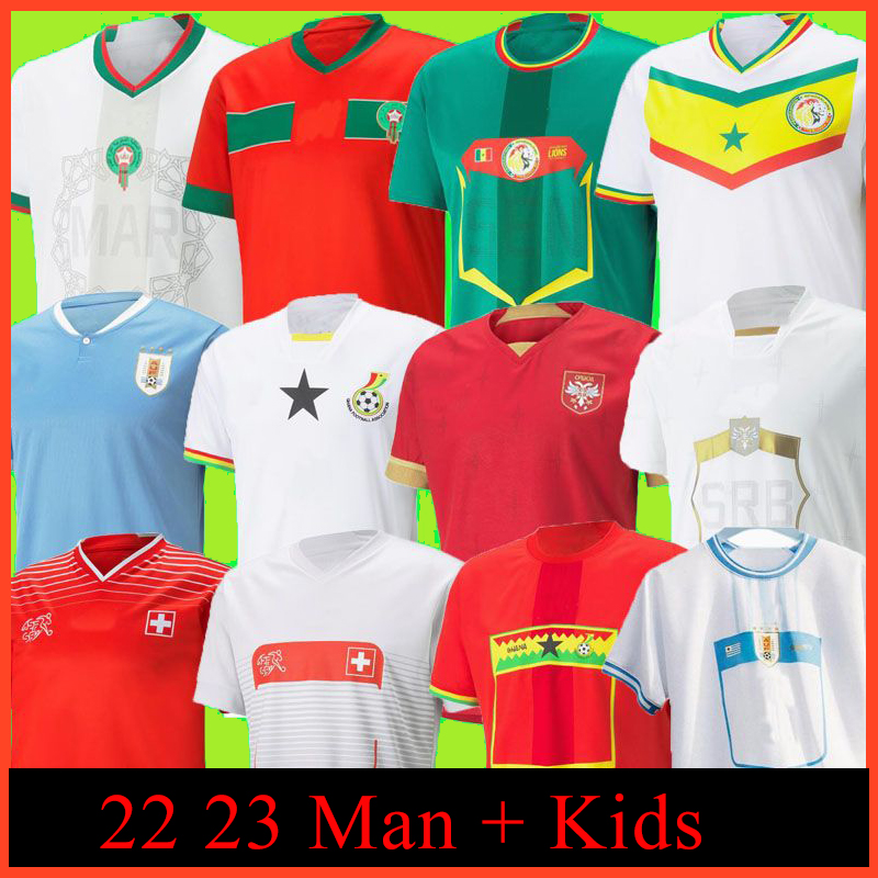 2022 2023 designer Morocco soccer jersey Senegal MANE Hakimi Ghana 22 23 Switzerland KOULIBALY maillot Serbia football uniforms shirts VLAHOVIC MITROVIC TADIC, Senegal home
2022 2023 designer Morocco soccer jersey Senegal MANE Hakimi Ghana 22 23 Switzerland KOULIBALY maillot Serbia football uniforms shirts VLAHOVIC MITROVIC TADIC, Senegal home