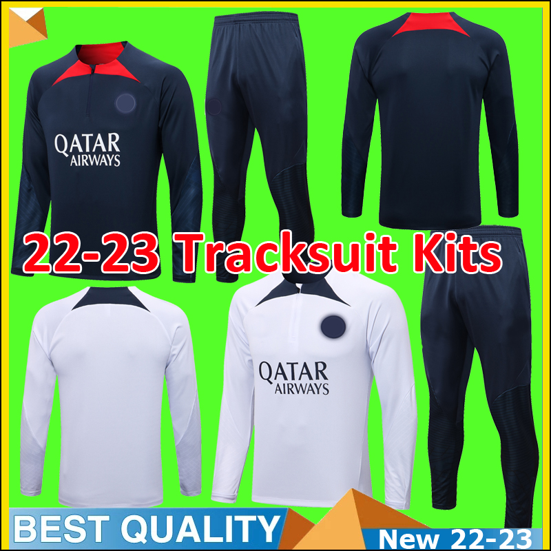 2022 2023 Winter Soccer Sets Tracksuits MBAPPE HAKIMI SERGIO RAMOS WIJNALDUM 22 23 football training suit Vetements de sport Ropa deportiva, Blue
2022 2023 Winter Soccer Sets Tracksuits MBAPPE HAKIMI SERGIO RAMOS WIJNALDUM 22 23 football training suit Vetements de sport Ropa deportiva, Blue
