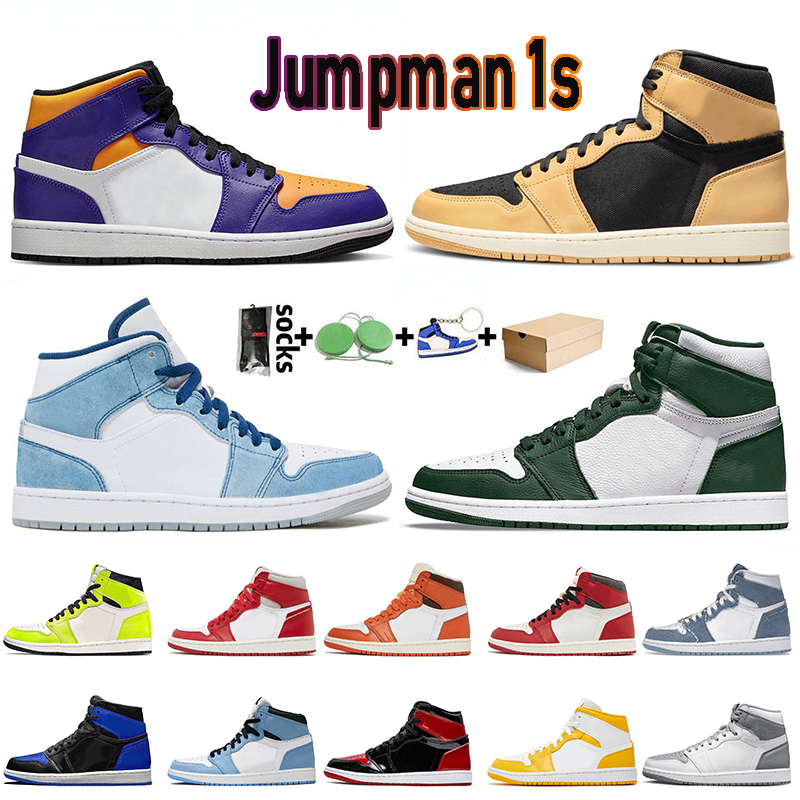 Wholesale 2023 with Box Jumpman 1 Basketball Shoes 1s Lakers Gorge Green Denim High Og Starfish Lost Found Unc Wolf Grey Fashion Women Mens Trainers Sneakers Size 36-47, B37 unc 36-47
Wholesale 2023 with Box Jumpman 1 Basketball Shoes 1s Lakers Gorge Green Denim High Og Starfish Lost Found Unc Wolf Grey Fashion Women Mens Trainers Sneakers Size 36-47, B37 unc 36-47