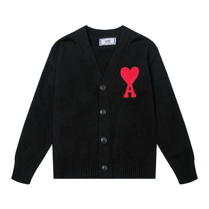 Women' Sweaters Amis Designer love letter a sweater cardigan autumn winter new wool sweater single breasted V-neck men women sweaters, Taro purple 2107
Women' Sweaters Amis Designer love letter a sweater cardigan autumn winter new wool sweater single breasted V-neck men women sweaters, Taro purple 2107