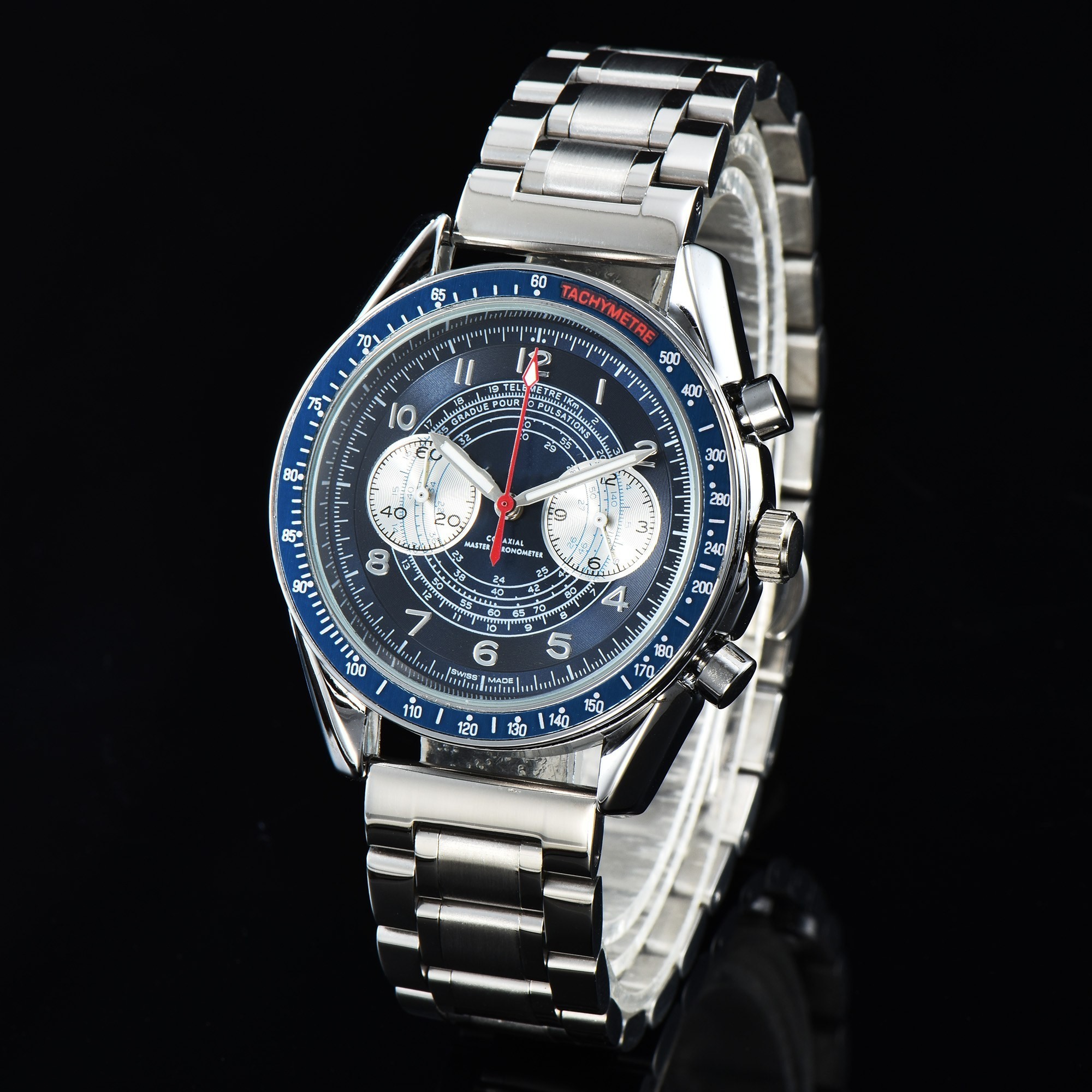 2022 Men's stainless steel luxury A watch 6 pin feature quartz second running chronograph Business Fashion watch waterproof 24 hour calendar
2022 Men's stainless steel luxury A watch 6 pin feature quartz second running chronograph Business Fashion watch waterproof 24 hour calendar