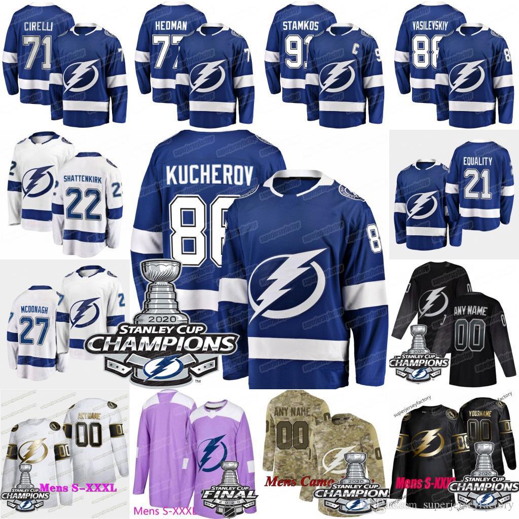 College Wear Tampa Bay Lightning 2020 Stanley Cup Champions Kucherov Point Cirelli Vasilevskiy Palat Stamkos Hedman McDonagh Johnson Shatten, White youth s-xl
College Wear Tampa Bay Lightning 2020 Stanley Cup Champions Kucherov Point Cirelli Vasilevskiy Palat Stamkos Hedman McDonagh Johnson Shatten, White youth s-xl