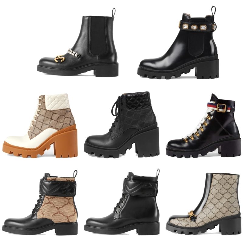 2022 Women Boots Designer High Heels Ankle Boot Real shoes Fashion Winter Fall Martin Cowboy Leather quilted Lace-up Winter Shoe Rubber lug sole35-41, 1000
2022 Women Boots Designer High Heels Ankle Boot Real shoes Fashion Winter Fall Martin Cowboy Leather quilted Lace-up Winter Shoe Rubber lug sole35-41, 1000