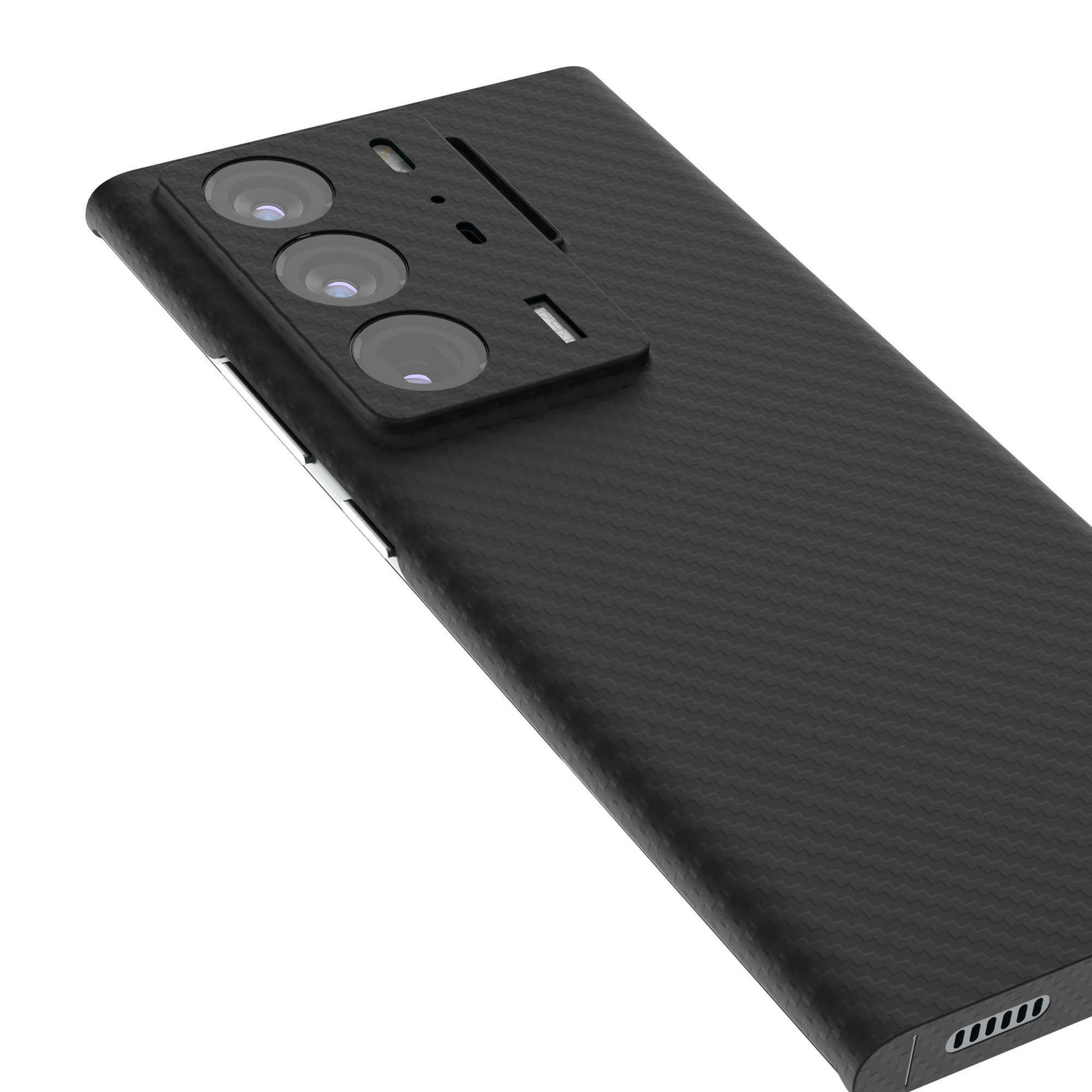 Cell Phone Cases Real Pure Carbon Fiber For ZTE Axon 40 Ultra Original Official Design Aramid Cover for 40 Pro 5G W221014