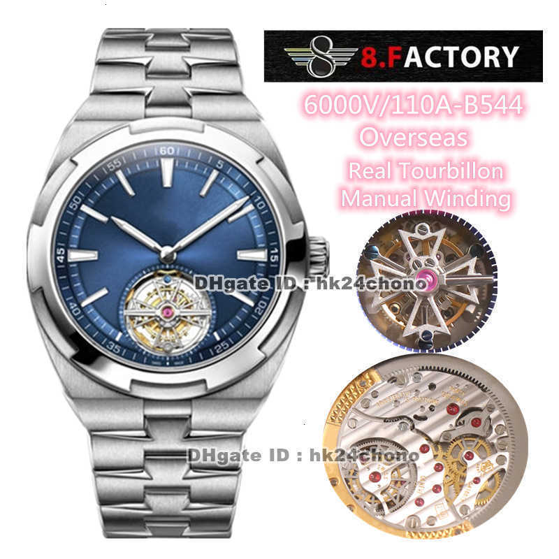 Watches Overseas Real Tourbillon Manual Winding Mens Watch Blue Dial Stainless Steel Bracelet Gents
Watches Overseas Real Tourbillon Manual Winding Mens Watch Blue Dial Stainless Steel Bracelet Gents