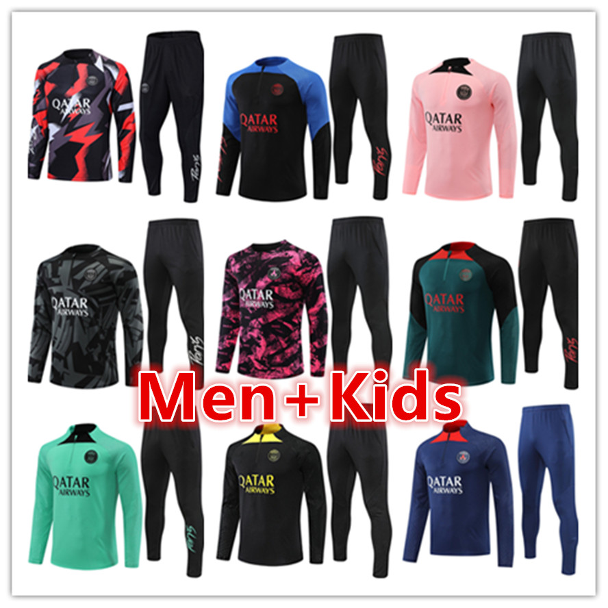 2022 2023 psgs men football training suit soccer tracksuit maillot sets 22 23 MessiS mbappe Mens kids kit tracksuits survetement foot chandal futbol tuta jogging set, 18
2022 2023 psgs men football training suit soccer tracksuit maillot sets 22 23 MessiS mbappe Mens kids kit tracksuits survetement foot chandal futbol tuta jogging set, 18