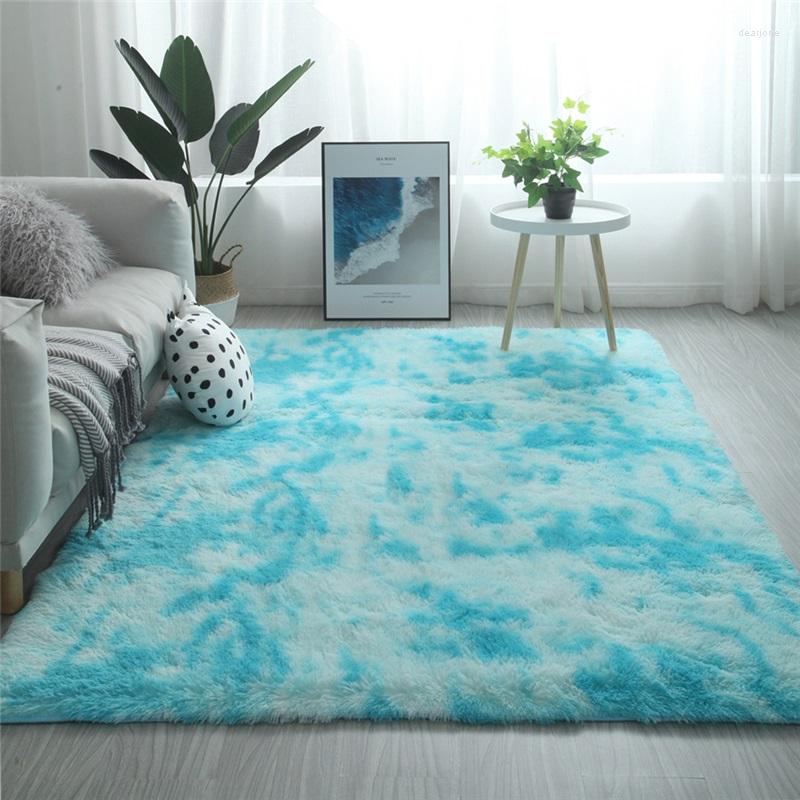 Carpets Nordic Tie-dye Carpet Living Room Coffee Table Bedroom Bedside Mat Thickness 4 Cm Floor Rug Washable Easy Care
Carpets Nordic Tie-dye Carpet Living Room Coffee Table Bedroom Bedside Mat Thickness 4 Cm Floor Rug Washable Easy Care