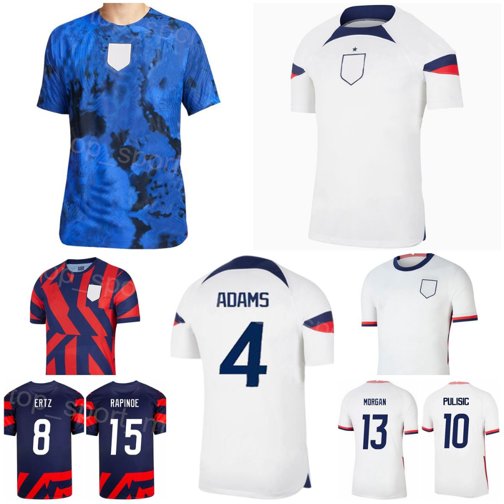 Thailand United States Soccer Jersey National Team PULISIC MORGAN RAPINOE PEPI AARONSON ROBINSON MCKENNIE ZIMMERMAN WEAH ADAMS Football Shirt Kits 2022 World Cup, Men with patch4
Thailand United States Soccer Jersey National Team PULISIC MORGAN RAPINOE PEPI AARONSON ROBINSON MCKENNIE ZIMMERMAN WEAH ADAMS Football Shirt Kits 2022 World Cup, Men with patch4