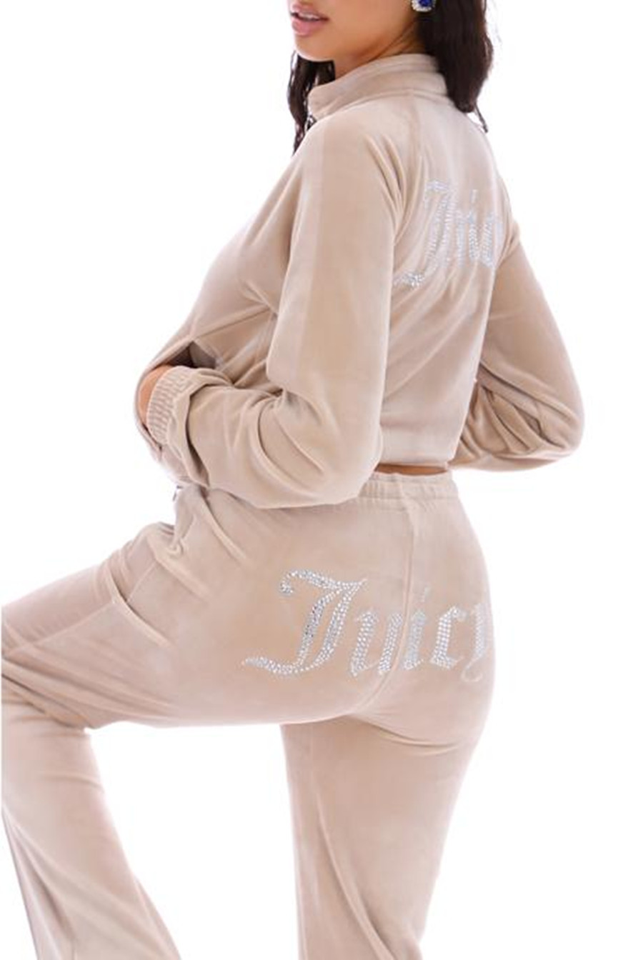 Advanced design Women' Two Piece Pants Velvet Juicy Tracksuit Women Coutoure Set Track Suit Couture Juciy Coture Sweatsuits 23ess, Khaki
Advanced design Women' Two Piece Pants Velvet Juicy Tracksuit Women Coutoure Set Track Suit Couture Juciy Coture Sweatsuits 23ess, Khaki