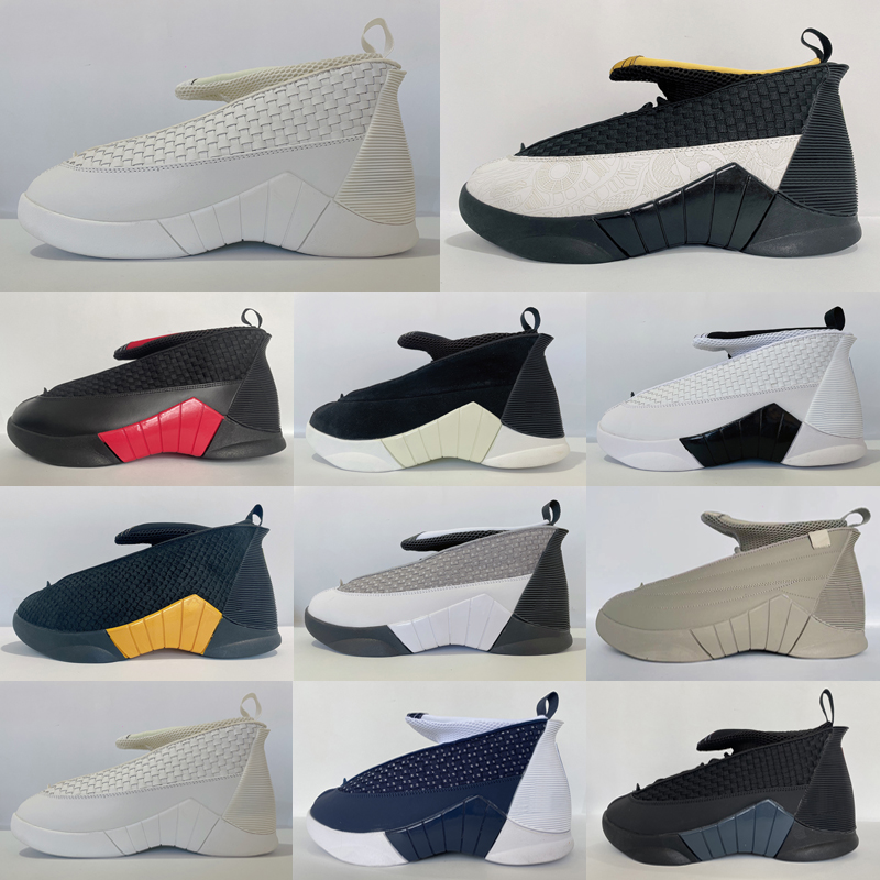 Jumpman 15 Men Fears Basketball Shoes 15s Sail Stealth Black White Bred Laser Obsidian Columbia Doernbecher Designer Sneakers Sports, As photo 4
Jumpman 15 Men Fears Basketball Shoes 15s Sail Stealth Black White Bred Laser Obsidian Columbia Doernbecher Designer Sneakers Sports, As photo 4