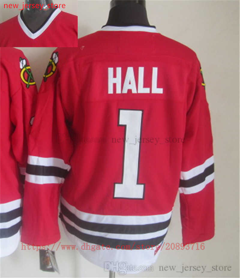 1926-1999 Movie Retro CCM Ice Hockey Jersey Embroidery 9 Bobby Hull 1 Glenn Hall 10 Patrick Sharp 8 Bill Mosienko 38 Ryan Hartman 61 StanleyCup Vintag