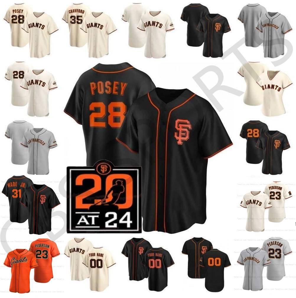 Mike Yastrzemski Baseball Jersey Joc Pederson Brandon Crawford Logan Webb Evan Longoria Brandon Belt Joey Bart Mauricio DubonBuster Posey LaMonte Wade Jr La Stella, Select 11 with nk logo
Mike Yastrzemski Baseball Jersey Joc Pederson Brandon Crawford Logan Webb Evan Longoria Brandon Belt Joey Bart Mauricio DubonBuster Posey LaMonte Wade Jr La Stella, Select 11 with nk logo