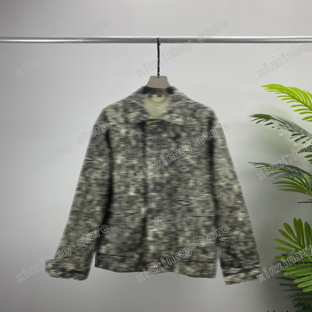 xinxinbuy Men designer Coat Jacket Denim Wash Jacquard paris letter flower Panelled long sleeve women black khaki gray M-2XL, Multi
xinxinbuy Men designer Coat Jacket Denim Wash Jacquard paris letter flower Panelled long sleeve women black khaki gray M-2XL, Multi