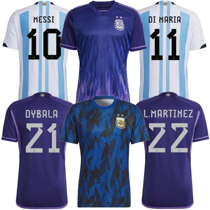 Fans Argentina MESSIS Soccer Jerseys thailand 2022 2023 J.CORREA J.ALVAREZ L.MARTINEZ DYBALA DI MARIA Maradona national team home away football men kids shirt S-2XL, Home kids kit +sock
Fans Argentina MESSIS Soccer Jerseys thailand 2022 2023 J.CORREA J.ALVAREZ L.MARTINEZ DYBALA DI MARIA Maradona national team home away football men kids shirt S-2XL, Home kids kit +sock