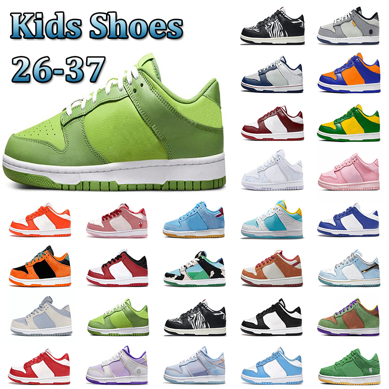 

Kid dunks sb sports shoes Children Preschool PS Athletic Outdoor Baby designer sneaker Trainers Toddler Girl Tod Pour White Black UNC Child, As photo 2