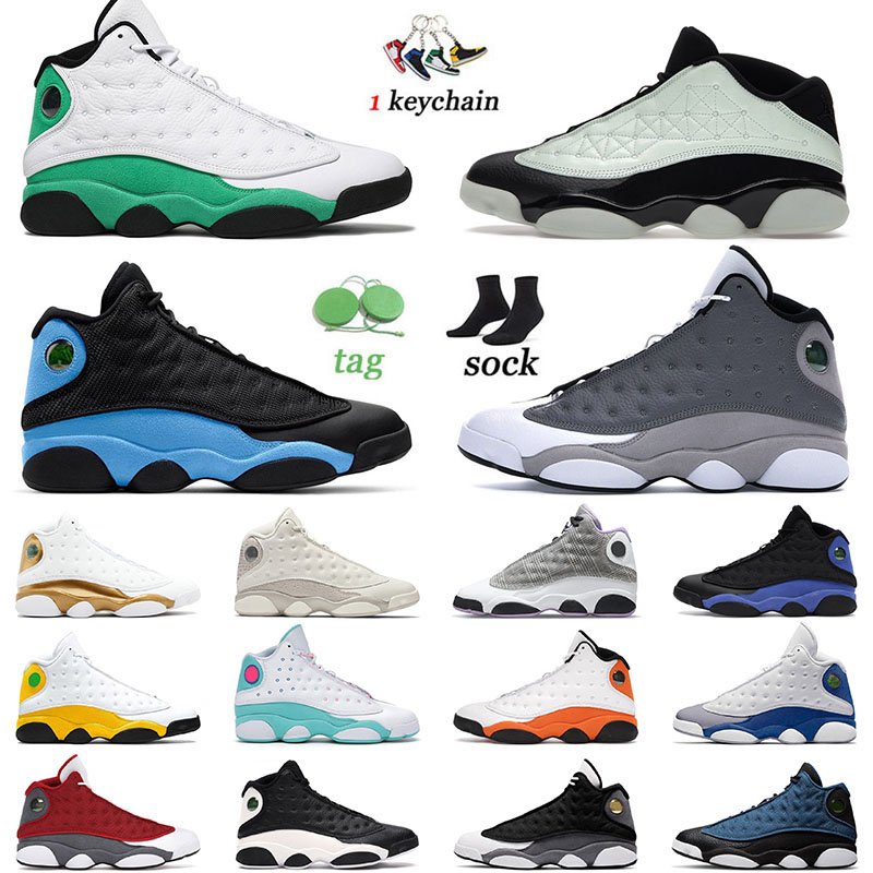 Designer Mens Basketball Shoes 13 13s XIII Lucky Green University Blue Soar Green Starfish Black Cat Phantom Court Purple Obsidian Men Women Sneakers Trainers, D8 chicago 40-47
Designer Mens Basketball Shoes 13 13s XIII Lucky Green University Blue Soar Green Starfish Black Cat Phantom Court Purple Obsidian Men Women Sneakers Trainers, D8 chicago 40-47
