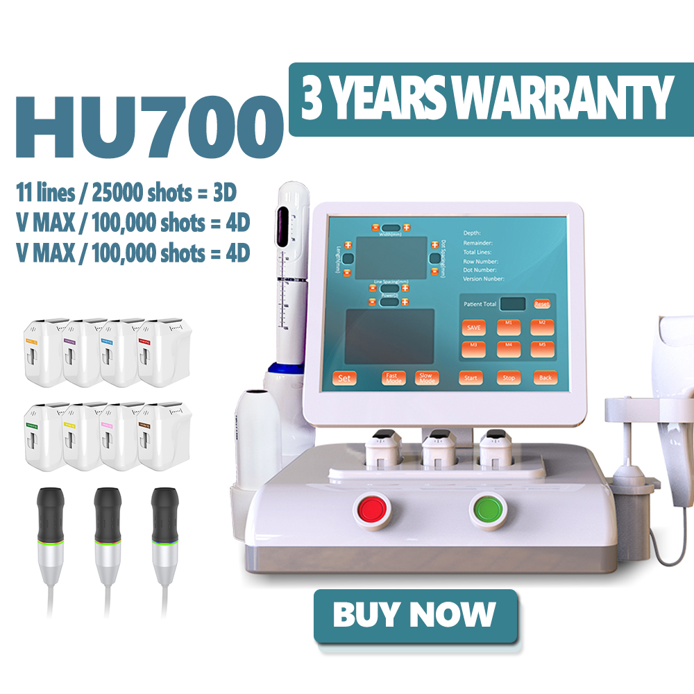 5D Hifu Machine Other Beauty Equipment Multifunction 100000 Shots 3 In 1 Vmax Facelift Body Slimming Vaginal Tightening For Salon