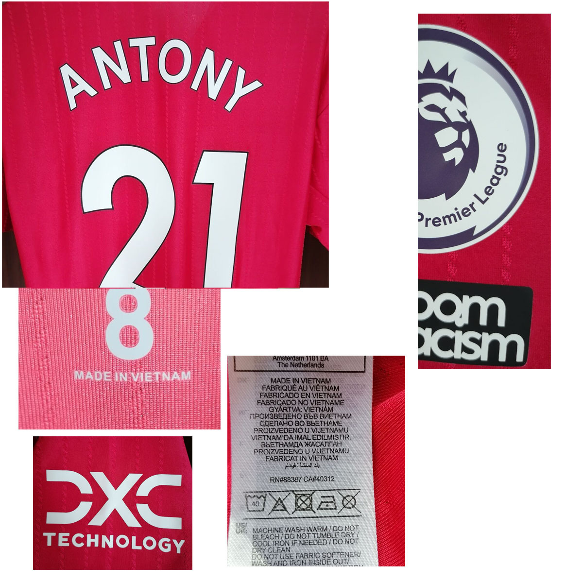 Home Textile 2022 Match Worn Player Issue Ronaldo Antony Martial Maillot Rashford Sancho Eriksen B.Fernandes With Wash Tag Patch, #7 ronaldo
Home Textile 2022 Match Worn Player Issue Ronaldo Antony Martial Maillot Rashford Sancho Eriksen B.Fernandes With Wash Tag Patch, #7 ronaldo