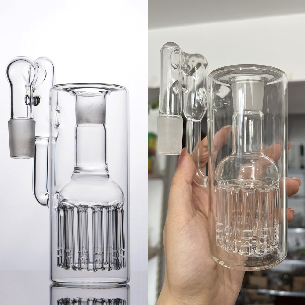 Real Image Glass Single Fritted Hookah Ash Catcher with 12 Arm Tree Inline Perc 18mm Joint Right Angle for Bong Rigs Smoking Stereo Matrix Ashcatchers
Real Image Glass Single Fritted Hookah Ash Catcher with 12 Arm Tree Inline Perc 18mm Joint Right Angle for Bong Rigs Smoking Stereo Matrix Ashcatchers