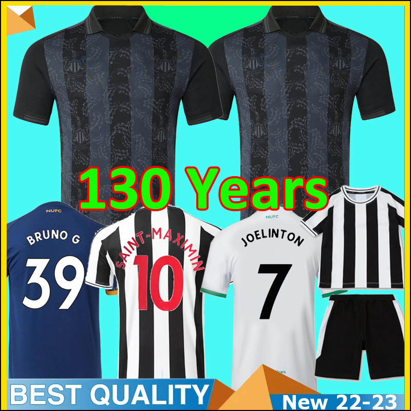 22 23 Newcastle Soccer Jersey 130 Anniversary Years WILSON SAINT-MAXIMIN BRUNO G. 2022 2023 TRIPPIER MURPHY SHELVEY Football Shirt Kids Kit WOOD TARGETT Uniforms sets, Kids home
22 23 Newcastle Soccer Jersey 130 Anniversary Years WILSON SAINT-MAXIMIN BRUNO G. 2022 2023 TRIPPIER MURPHY SHELVEY Football Shirt Kids Kit WOOD TARGETT Uniforms sets, Kids home