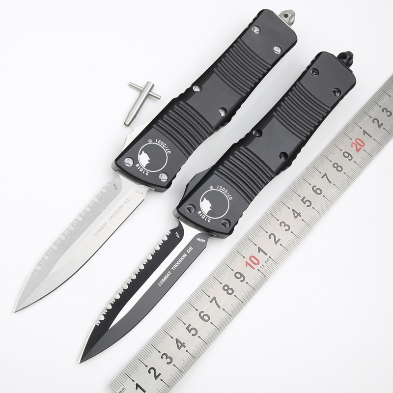 2 Models Combat Troodon Out of Front Knife M390 Serrated Automatic Pocket Knives EDC Tools
2 Models Combat Troodon Out of Front Knife M390 Serrated Automatic Pocket Knives EDC Tools