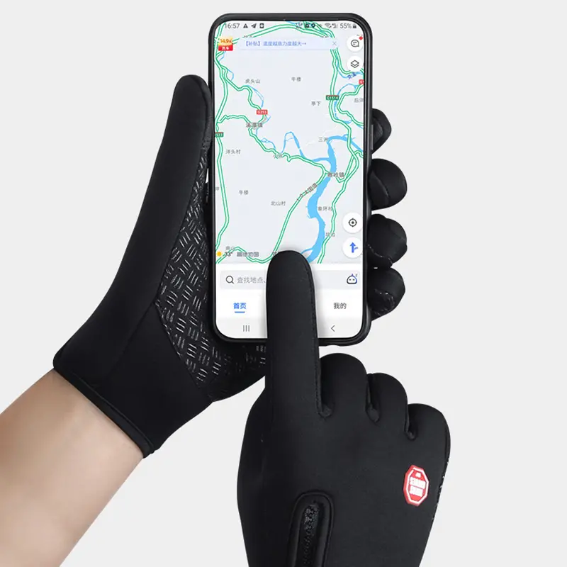 Winter Gloves Men Ladies Touch Screen Warm Outdoor Riding Driving Motorcycle Cold Gloved Windproof Nonslip Unisex Mittens