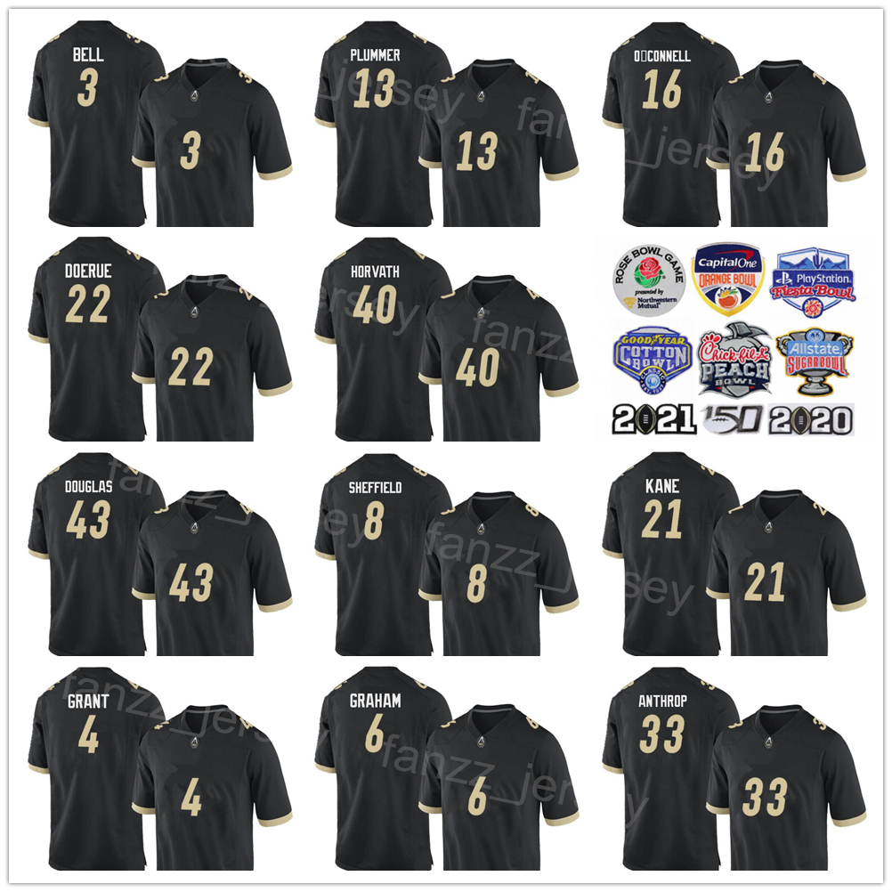 NCAA Football Purdue College 16 Aidan OConnell Jersey 22 King Doerue 38 Dylan Downing 40 Zander Horvath 3 David Bell 13 Jack Plummer University Team Color Black
NCAA Football Purdue College 16 Aidan OConnell Jersey 22 King Doerue 38 Dylan Downing 40 Zander Horvath 3 David Bell 13 Jack Plummer University Team Color Black