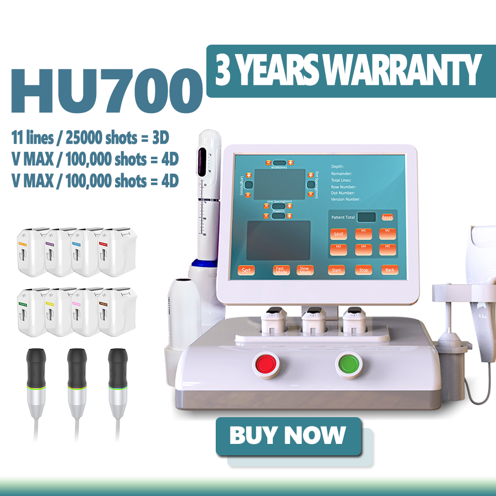 Portable 5D Hifu Vaginal Machine Other Beauty Equipment 3 In 1 Face Lifting 25000Shots Body Slimming 3 Year Warranty Price