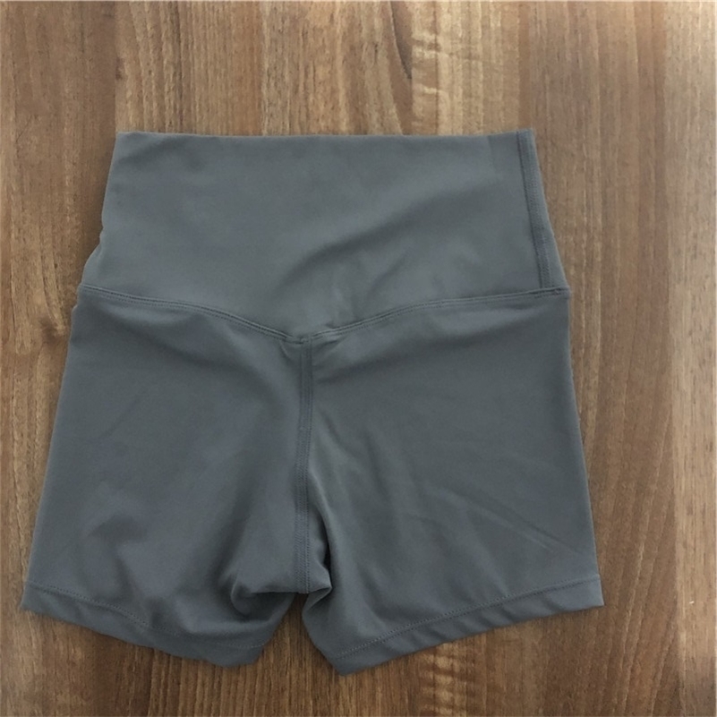 Sexy Fitness Shorts Female Gym Clothes High Waist Peach Hip Sports Tights Running Women Yoga Skims Leggings Athletic Workout 220617