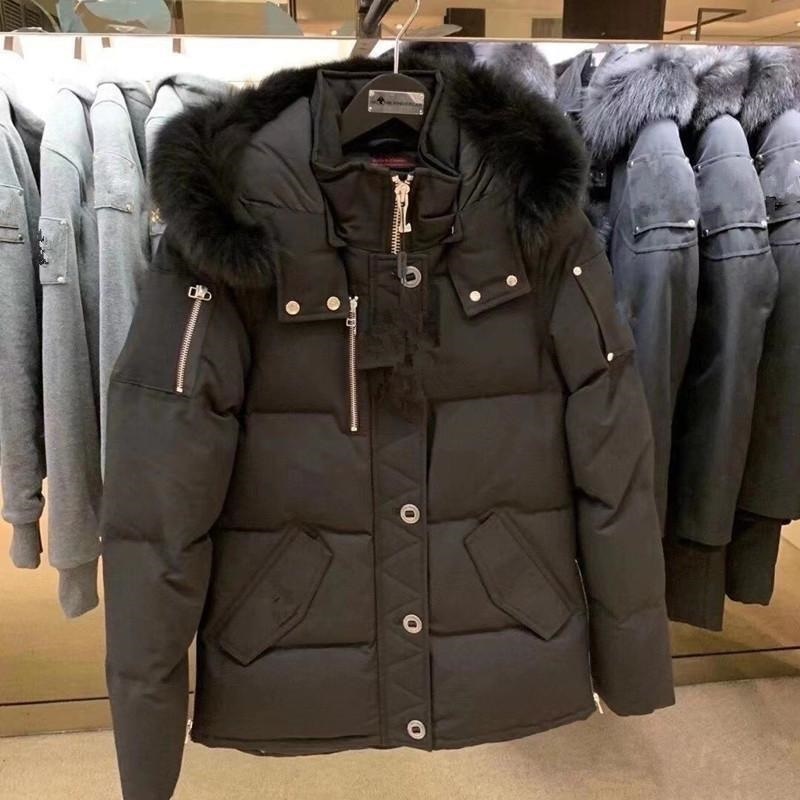 Men's Down Parkas 22ss Casual Mens Moose Jacket Outwear Outdoor Doudoune Man Winter Coat Knuck Warm Clothings S-xxl