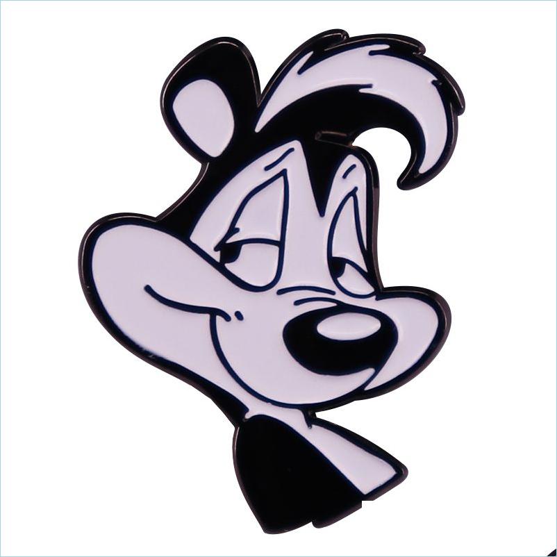 Pins Brooches Kawaii Cartoon Skunk Pepee Le Pew Enamel Pin Brooch Badge Best Friend Gift Drop Delivery 2022 Jewelry Dh2Is
Pins Brooches Kawaii Cartoon Skunk Pepee Le Pew Enamel Pin Brooch Badge Best Friend Gift Drop Delivery 2022 Jewelry Dh2Is