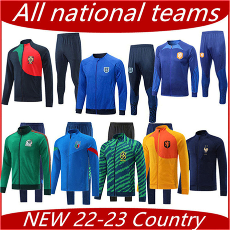 New France 2022 2023 top All national team training jackets football shirt maillot MEN kit trainING suit set long Italy Brazil Netherlands England Portugal Mexico 84, Green
New France 2022 2023 top All national team training jackets football shirt maillot MEN kit trainING suit set long Italy Brazil Netherlands England Portugal Mexico 84, Green