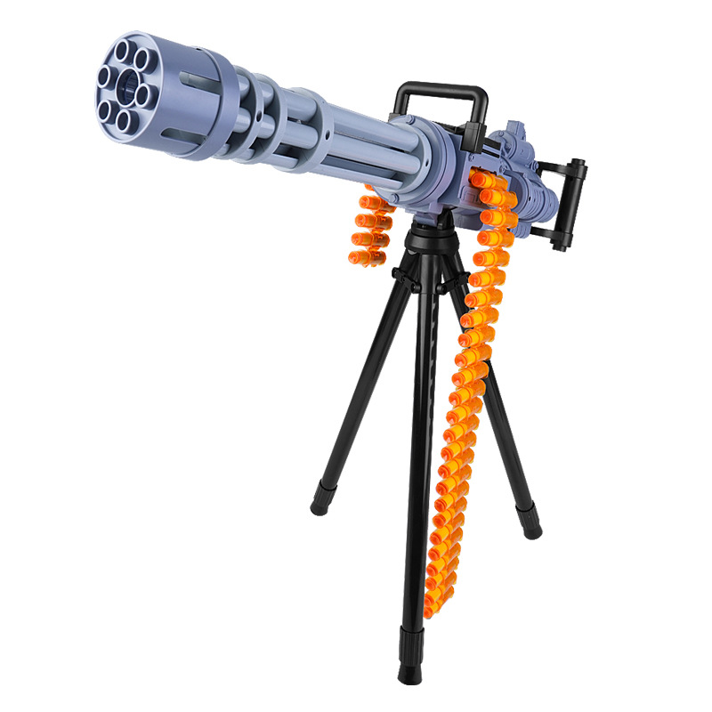 Gatling Soft Bullet Toy Guns Blaster Electric Manual 2 Modes Toy Submachine Gun with Tripod For Adults Boys CS Go
Gatling Soft Bullet Toy Guns Blaster Electric Manual 2 Modes Toy Submachine Gun with Tripod For Adults Boys CS Go