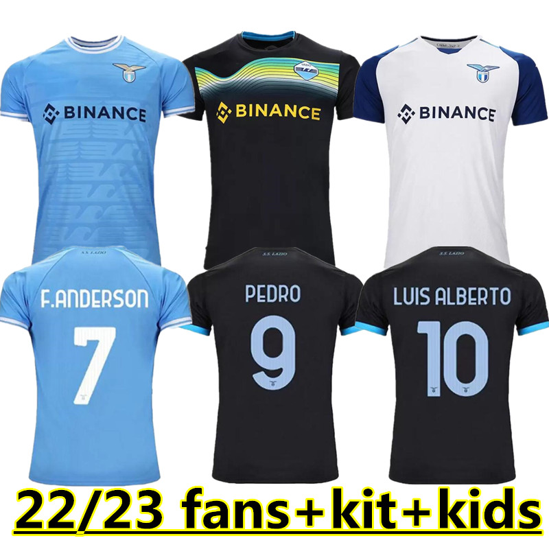 Lazio 22/23 Immobile soccer jerseys ROMAGNOLI IMMOBILE LUIS BASTOS SERGEJ BADELJ LUCAS J.CORREA ZACCAGNI MARUSIC maglie Kits sock Full sets football shirts 666, White
Lazio 22/23 Immobile soccer jerseys ROMAGNOLI IMMOBILE LUIS BASTOS SERGEJ BADELJ LUCAS J.CORREA ZACCAGNI MARUSIC maglie Kits sock Full sets football shirts 666, White