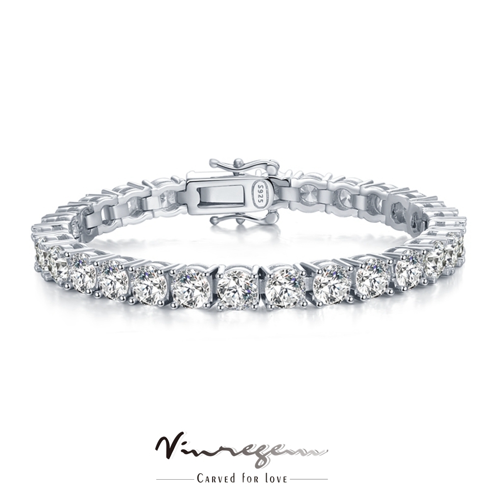 Bangle Vinregem 18K White Gold Plated 7MM VVS Created Tennis Bracelet for Women Men 925 Sterling Silver Jewelry Drop 221012
Bangle Vinregem 18K White Gold Plated 7MM VVS Created Tennis Bracelet for Women Men 925 Sterling Silver Jewelry Drop 221012