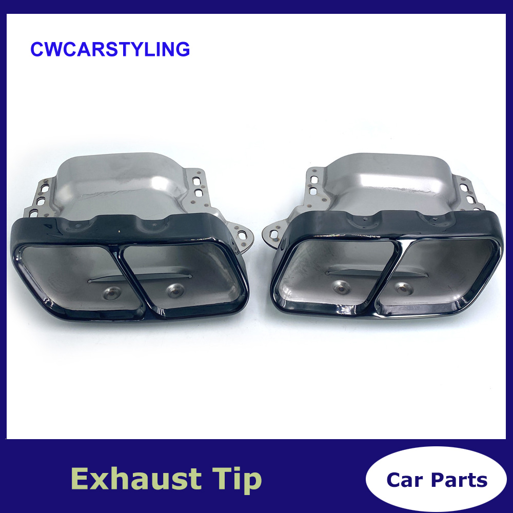 1Pair Stainless Steel Quad Exhaust Tips Fit for Mercedes-AMG A45 W176 CLA45 C117 13-18 Tail Throat Exhaust System Muffler Pipe
1Pair Stainless Steel Quad Exhaust Tips Fit for Mercedes-AMG A45 W176 CLA45 C117 13-18 Tail Throat Exhaust System Muffler Pipe
