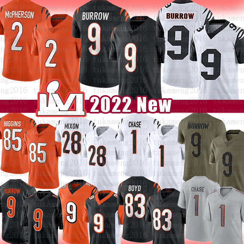 Joe Burrow Football Jersey Evan McPherson Ja'Marr Chase Mixon Tee Higgins Logan Wilson Sam Hubbard Tyler Boyd Trey Hendrickson Daxton Hill, Women size s-xxl(mh)
Joe Burrow Football Jersey Evan McPherson Ja'Marr Chase Mixon Tee Higgins Logan Wilson Sam Hubbard Tyler Boyd Trey Hendrickson Daxton Hill, Women size s-xxl(mh)