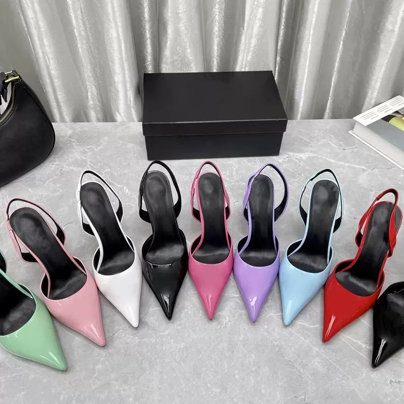 womens Dress Shoes rhinestone Buckle Embellished Sandals Luxury Designer pointed toes slingbacks Red-Bottoms high heeled Sandal 35-42, Blue
womens Dress Shoes rhinestone Buckle Embellished Sandals Luxury Designer pointed toes slingbacks Red-Bottoms high heeled Sandal 35-42, Blue